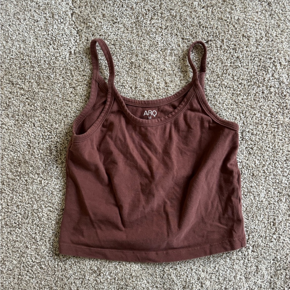 ARQ Chocolate Brown Camisole Top